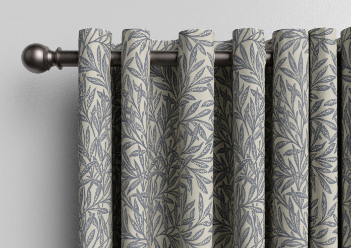 William Morris Willow, Indigo - Made to Measure Curtains - Image 12